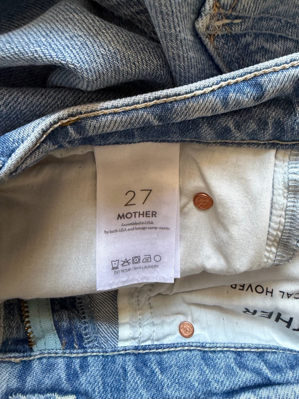 MOTHER DENIM SUPERIOR RASCAL HOVER - Picture 8 of 9